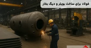 فولاد مناسب برای ساخت بویلرها و دیگ های بخار