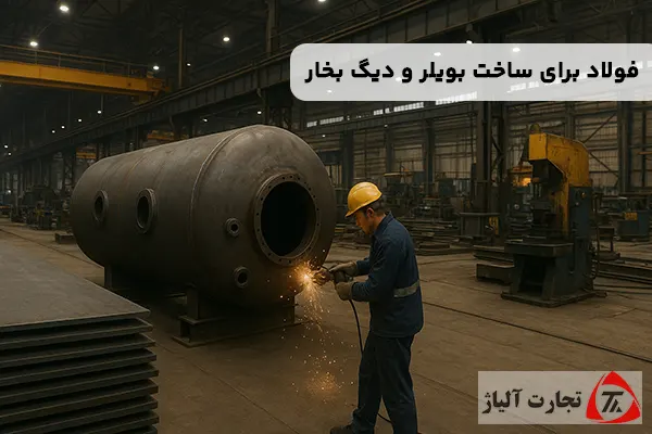 فولاد مناسب برای ساخت بویلرها و دیگ های بخار