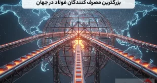 بزرگترین مصرف کنندگان فولاد در جهان کدامند؟