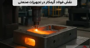 نقش فولاد گرمکار در تجهیزات صنعتی