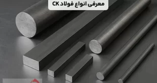 معرفی انواع فولاد ck