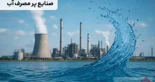 کدام صنایع به آب زیادی نیاز دارد؟