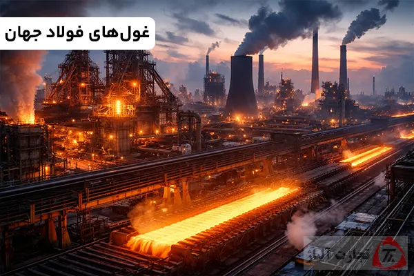 غول های فولاد جهان؛ رتبه بندی کشورها بر اساس تولید فولاد