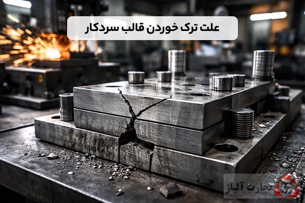 چرا قالب سردکار ترک می خورد؟ (واقعیت صنعتی)