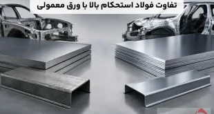 تفاوت فولاد استحکام بالا پیشرفته (AHSS) با ورق های معمولی
