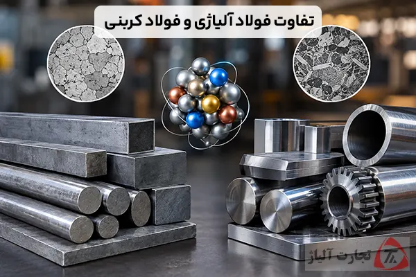 فولاد آلیاژی چه چیزی دارد که فولاد ساده ندارد؟